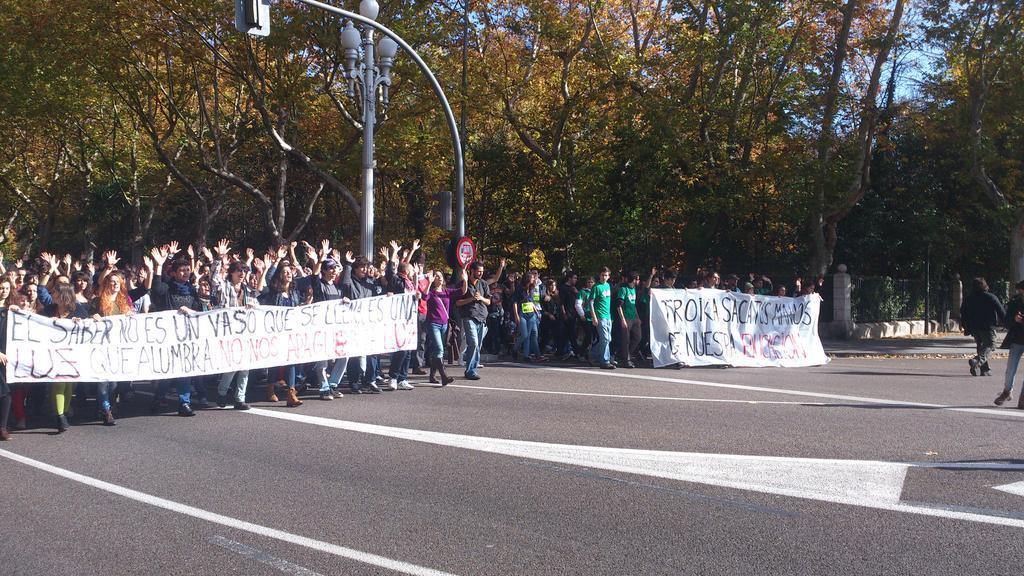 Manifestación estudiantil 